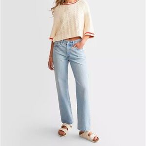 Levi's 501 90s Ankle Jeans Women’s 24x27 Light Wash
